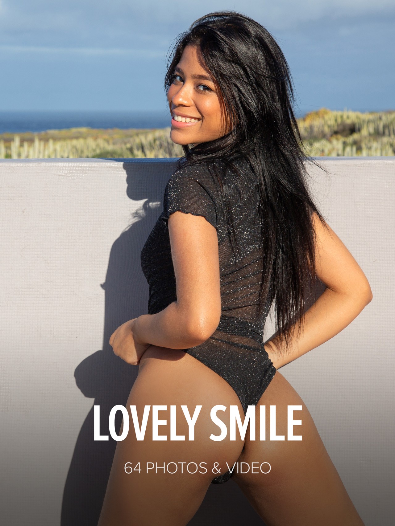 Gorgeous and ever-smiling Karin is showing off every inch of her gorgeously firm body on a beautiful location in the Canary Islands.
